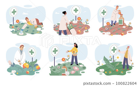 Alternative organic herbal drug and chemical medicine. Homeopathy healthcare Alternative organic herbal drug and chemical medicine. Homeopathy healthcare 100822604
