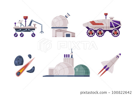 Outer Space Objects for Universe Exploration Vector Set Outer Space Objects for Universe Exploration Vector Set 100822642
