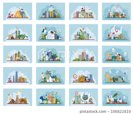 Metaphor waste pollution. Different types of garbage and waste Metaphor waste pollution. Different types of garbage and waste 100822810