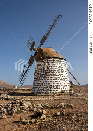 Historical windmill, Fuertventura 100824619