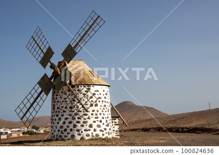 Historical windmill, Fuertventura Historical windmill, Fuertventura 100824636