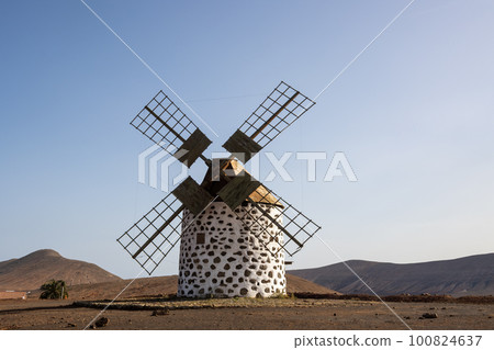 Historical windmill, Fuertventura 100824637