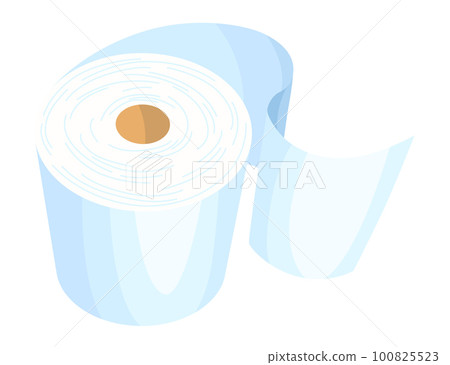 Paper towel icon set. Hygiene, toiletries, sanitary concept for banner design, landing page. Hygienic disposable, toilet paper Paper towel icon set. Hygiene, toiletries, sanitary concept for banner design, landing page. Hygienic disposable, toilet paper 100825523