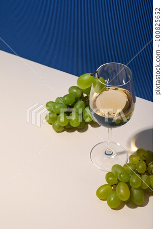 Concept of delicious alcohol drink, tasty wine 100825652