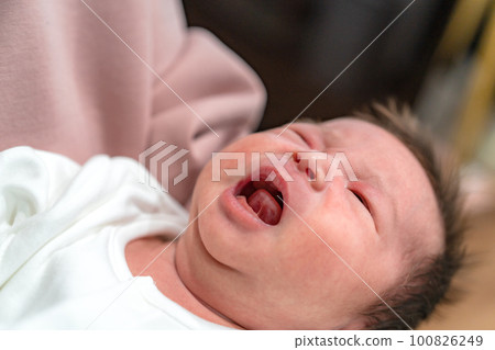新生兒 0個月大的寶寶 100826249