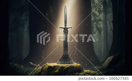 Sword in a stone 100827385