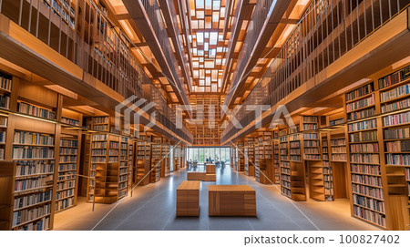 shelf with books shelf with books 100827402