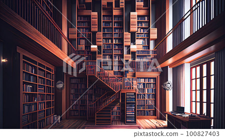 shelf with books shelf with books 100827403