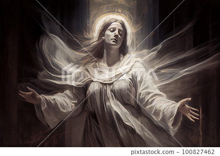 Dove as a holly spirit 100827462