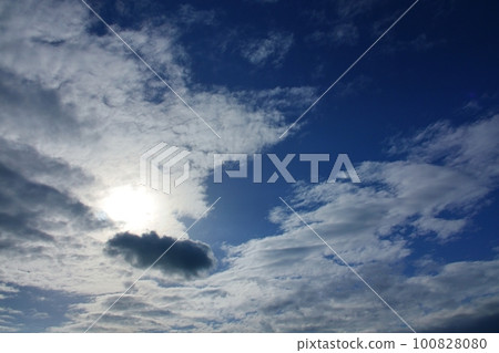 午後的天空,被太陽照亮的各種雲彩・春天・天空限定・230318pm 午後的天空,被太陽照亮的各種雲彩・春天・天空限定・230318pm 100828080