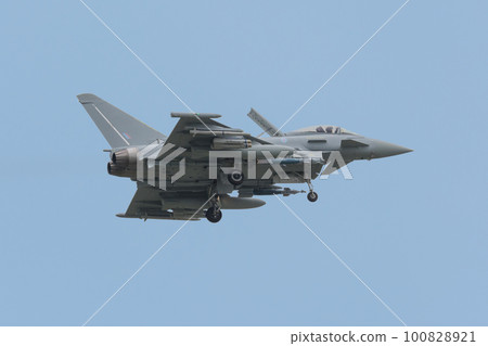 RAF Typhoon FGR4 landing approach 100828921