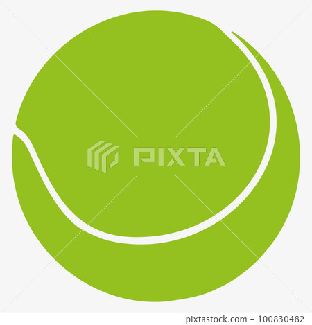 Tennis ball icon. Vector eps illustration. Tennis ball icon. Vector eps illustration. 100830482