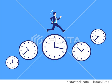 Time-hungry businessmen Time-hungry businessmen 100831055