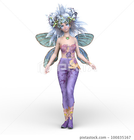 fairy with wreath fairy with wreath 100835167