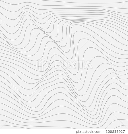 Wavy linear abstract texture. Wavy linear abstract texture. 100835927