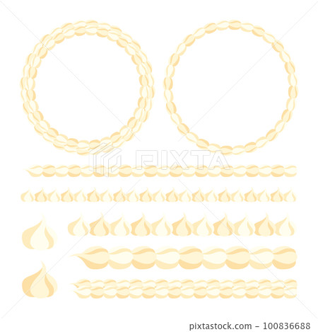 cream frame line milk 100836688