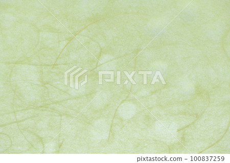 Background material by stacking different types of Japanese paper (yellow-green series) Background material by stacking different types of Japanese paper (yellow-green series) 100837259