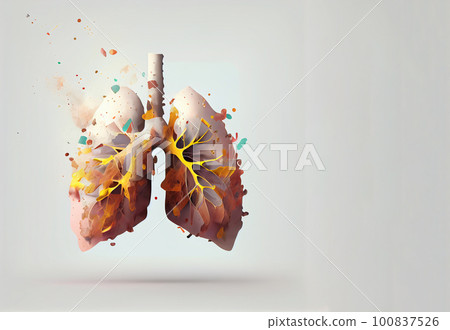 World No Tobacco Day. toxic smoke formation shaped as the human lung, Unhealthy lungs breathing smoke and pollution, Generative AI World No Tobacco Day. toxic smoke formation shaped as the human lung, Unhealthy lungs breathing smoke and pollution, Generative AI 100837526