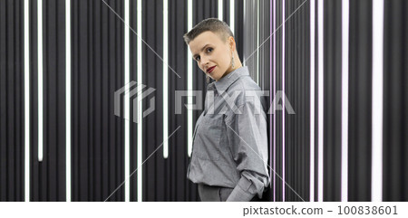 portrait of a successful female manager in an office building portrait of a successful female manager in an office building 100838601