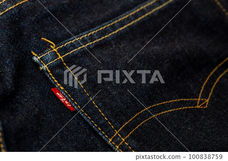 Levi's501xx vintage 1966 reprint double-sided big E red tab 100838759