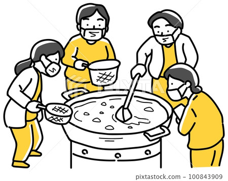 people who make a lot of food people who make a lot of food 100843909