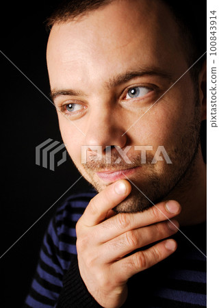 Man in meditations Man in meditations 100843914