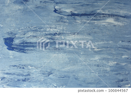 Blue painted textured background. Blue with white scratched background. Blue painted textured background. Blue with white scratched background. 100844567