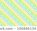 Cute background material made of round triangle squares 100846134