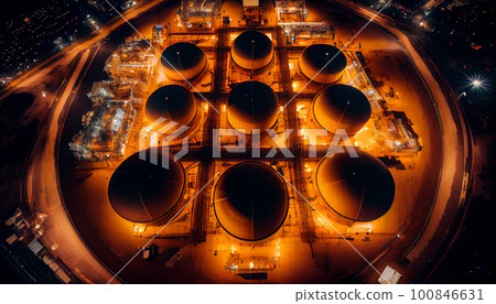Storage of oil, fuel oil, gasoline at a mining or processing enterprise. 100846631