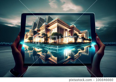 Project visualization using augmented reality tools. Designing and presenting with a tablet computer Project visualization using augmented reality tools. Designing and presenting with a tablet computer 100846660