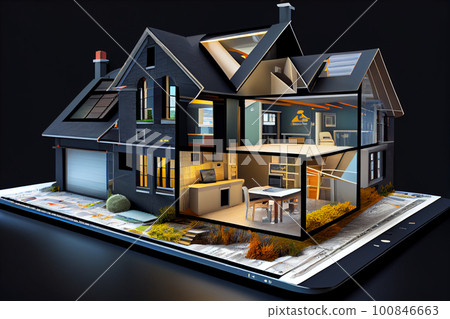 Project visualization using augmented reality tools. Designing and presenting with a tablet computer 100846663