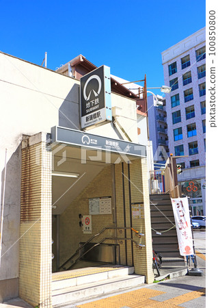 名古屋市地鐵新瑞橋站風景 名古屋市地鐵新瑞橋站風景 100850800