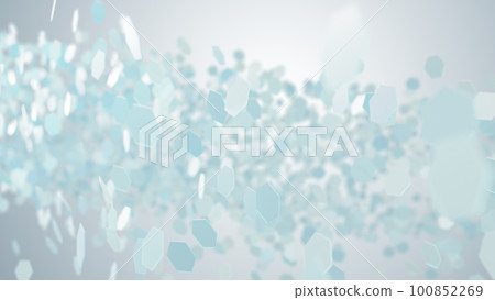 CG Hexagon Many floating hexagons CG Hexagon Many floating hexagons 100852269