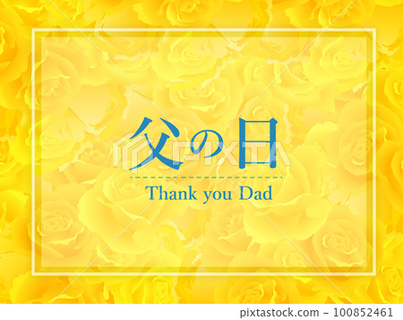 Father's Day elegant rose frame background Father's Day elegant rose frame background 100852461