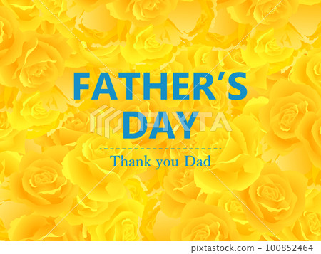 父親節優雅的玫瑰花框背景 父親節優雅的玫瑰花框背景 100852464