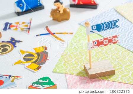 Koinobori and Children's Day image 100852575