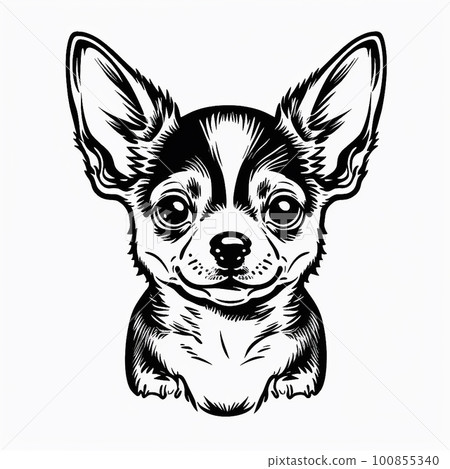 吉娃娃簡單的例證 100855340