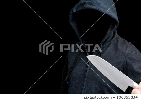 持刀的可疑人員 100855834