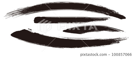 模擬觸感材質:毛筆質感墨水墨水筆刷圖案波浪紋毛筆手寫素材。筆觸 模擬觸感材質:毛筆質感墨水墨水筆刷圖案波浪紋毛筆手寫素材。筆觸 100857066