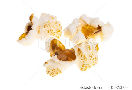 popcorn isolated popcorn isolated 100858794