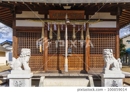 服部川八幡神社（大阪府八尾市服部川） 100859014