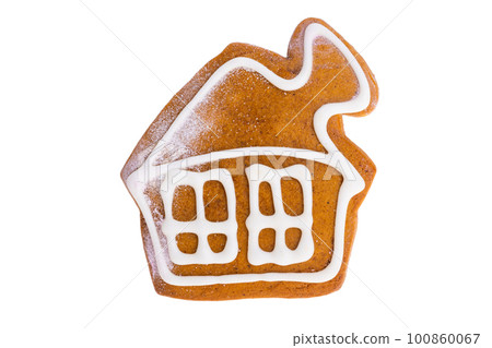 gingerbread isolated 100860067