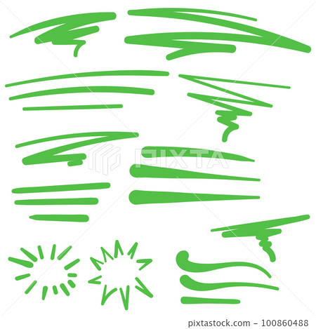 Green Swirls Swash Logo Ornament Designs Green Swirls Swash Logo Ornament Designs 100860488