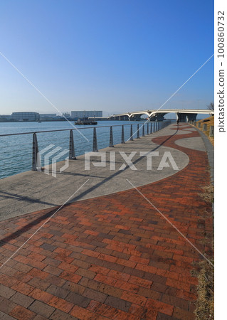 Fukuoka City Minato 100 Year Park 100860732