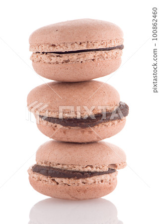 Colorful French Macarons 100862460