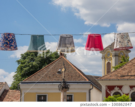 Ezstergom and szentendere in hungary 100862847