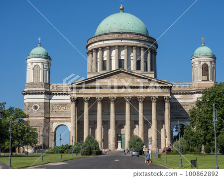 Ezstergom and szentendere in hungary 100862892