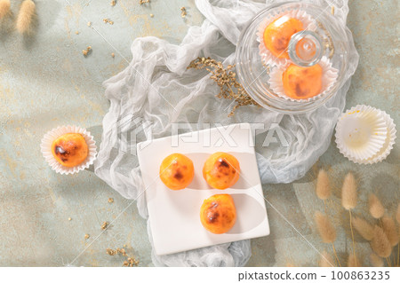 Portuguese egg chestnuts Portuguese egg chestnuts 100863235