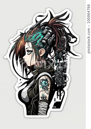 Anime Cyberpunk Stock Photos, Images and Backgrounds for Free Download