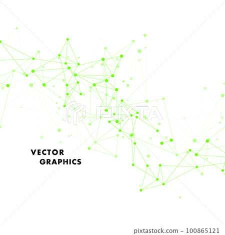Abstract connecting dots and lines. Node digital plexus dot. Network line for web. Connection science and technology background. Abstract connecting dots and lines. Node digital plexus dot. Network line for web. Connection science and technology background. 100865121